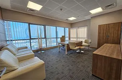 Office Space - Studio - 1 Bathroom for rent in Marina District - Lusail