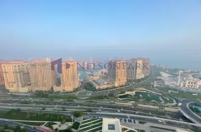 Apartment - 2 Bedrooms - 3 Bathrooms for rent in Tower 2 - Abraj Quartiers - The Pearl Island - Doha