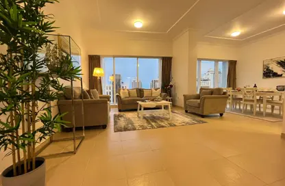 Apartment - 2 Bedrooms - 3 Bathrooms for rent in AAMAL Tower - Central Business District - West Bay - Doha