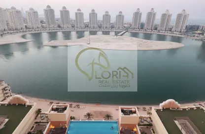 Apartment - 1 Bedroom - 2 Bathrooms for rent in Tower 27 - Viva Bahriyah - The Pearl Island - Doha