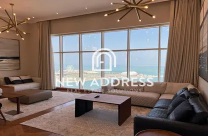 Penthouse - 4 Bedrooms - 4 Bathrooms for rent in Marina District - Lusail