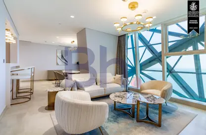 Apartment - 1 Bedroom - 2 Bathrooms for rent in West Bay Villas - West Bay - West Bay - Doha