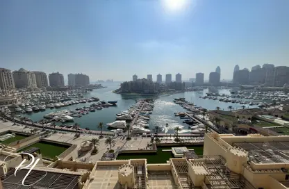 Apartment - 1 Bathroom for sale in Tower 18 - Porto Arabia - The Pearl Island - Doha