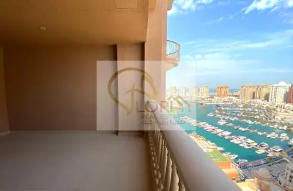 Apartment - 1 Bedroom - 1 Bathroom for rent in East Porto Drive - Porto Arabia - The Pearl Island - Doha