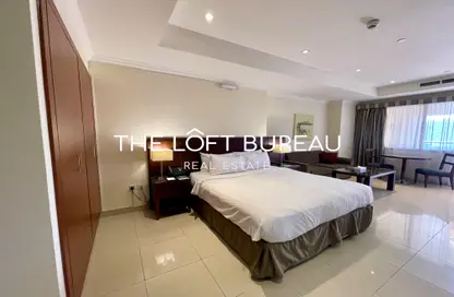 Apartment - Studio - 1 Bathroom for rent in West Porto Drive - Porto Arabia - The Pearl Island - Doha