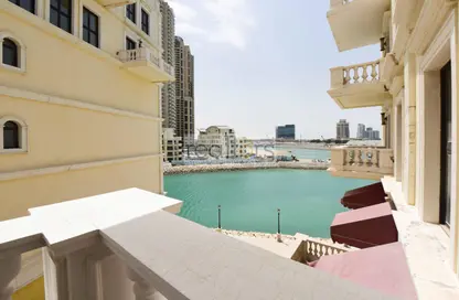 Apartment - 1 Bedroom - 2 Bathrooms for sale in Mercato - Qanat Quartier - The Pearl Island - Doha