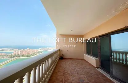 Apartment - 2 Bedrooms - 3 Bathrooms for rent in West Porto Drive - Porto Arabia - The Pearl Island - Doha