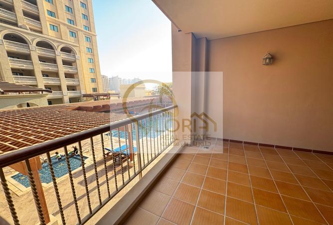 Apartment - 1 Bathroom for rent in East Porto Drive - Porto Arabia - The Pearl Island - Doha