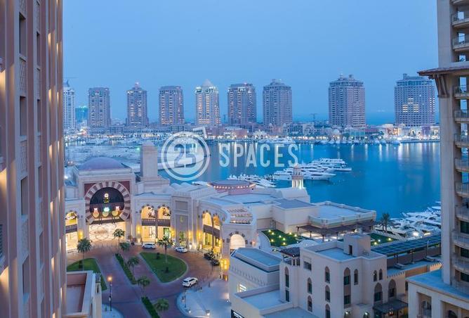 Apartment - 2 Bedrooms - 3 Bathrooms for sale in West Porto Drive - Porto Arabia - The Pearl Island - Doha