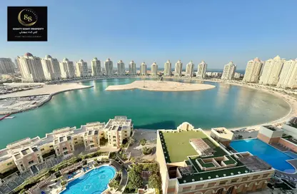 Apartment - 2 Bedrooms - 3 Bathrooms for rent in Viva West - Viva Bahriyah - The Pearl Island - Doha