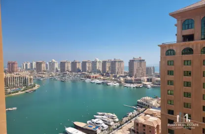 Apartment - 1 Bedroom - 2 Bathrooms for rent in East Porto Drive - Porto Arabia - The Pearl Island - Doha