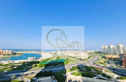 Apartment - 2 Bedrooms - 4 Bathrooms for rent in East Porto Drive - Porto Arabia - The Pearl Island - Doha