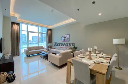 Apartment - 2 Bedrooms - 2 Bathrooms for rent in Burj DAMAC Waterfront - Waterfront Residential - The Waterfront - Lusail