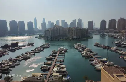 Apartment - Studio - 1 Bathroom for rent in Tower 25 - Porto Arabia - The Pearl Island - Doha