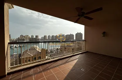 Apartment - 3 Bedrooms - 3 Bathrooms for rent in East Porto Drive - Porto Arabia - The Pearl Island - Doha