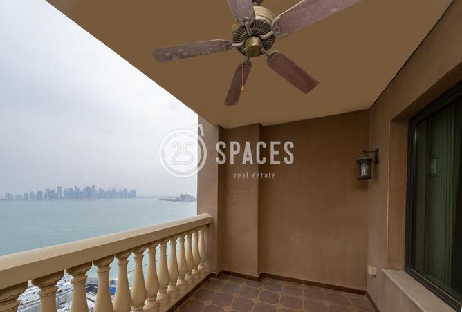 Apartment - 2 Bedrooms - 3 Bathrooms for rent in East Porto Drive - Porto Arabia - The Pearl Island - Doha