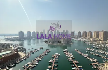 Apartment - 1 Bathroom for rent in East Porto Drive - Porto Arabia - The Pearl Island - Doha