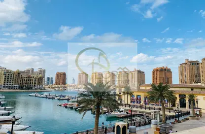 Apartment - 1 Bedroom - 2 Bathrooms for rent in East Porto Drive - Porto Arabia - The Pearl Island - Doha