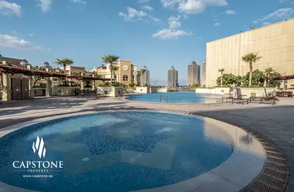 Apartment - 2 Bedrooms - 3 Bathrooms for rent in Viva Central - Viva Bahriyah - The Pearl Island - Doha