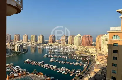 Apartment - 1 Bedroom - 2 Bathrooms for sale in East Porto Drive - Porto Arabia - The Pearl Island - Doha