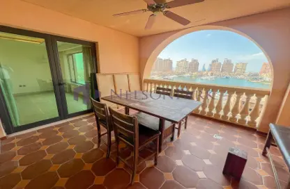 Apartment - 1 Bedroom - 2 Bathrooms for rent in Tower 31 - Porto Arabia - The Pearl Island - Doha