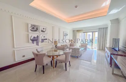 Apartment - 1 Bedroom - 2 Bathrooms for rent in The St. Regis Marsa Arabia Island - Marsa Arabia - The Pearl Island - Doha