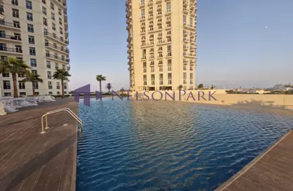 Apartment - 3 Bedrooms - 3 Bathrooms for rent in The Garden - Floresta Gardens - The Pearl Island - Doha