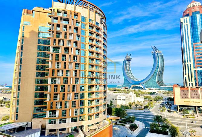 Apartment - 2 Bedrooms - 2 Bathrooms for rent in Marina Residences 195 - Marina District - Lusail