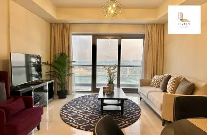 Apartment - 2 Bedrooms - 3 Bathrooms for rent in Burj DAMAC Waterfront - Waterfront Residential - The Waterfront - Lusail