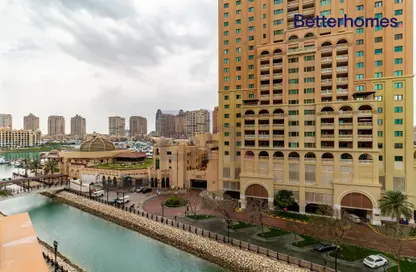 Apartment - 1 Bedroom - 2 Bathrooms for rent in West Porto Drive - Porto Arabia - The Pearl Island - Doha