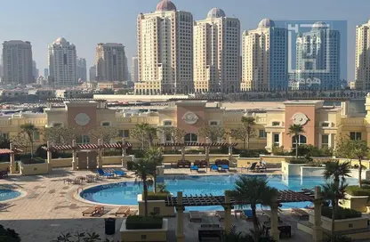 Apartment - 2 Bedrooms - 3 Bathrooms for rent in Viva West - Viva Bahriyah - The Pearl Island - Doha