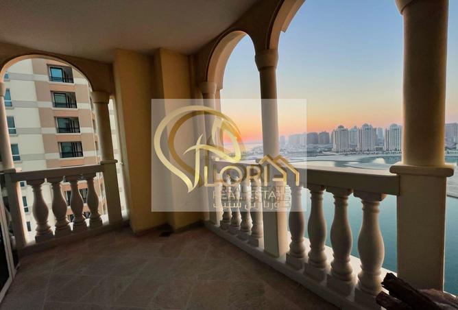 Apartment - 2 Bedrooms - 3 Bathrooms for rent in Imperial Diamond - Viva Bahriyah - The Pearl Island - Doha