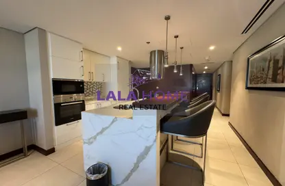 Apartment - 2 Bedrooms - 3 Bathrooms for rent in Abraj Bay - Abraj Quartiers - The Pearl Island - Doha