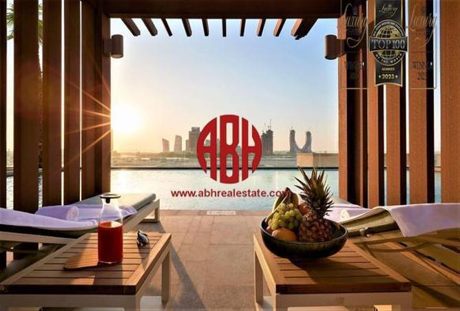 Apartment - 2 Bedrooms - 3 Bathrooms for rent in Abraj Bay - Abraj Quartiers - The Pearl Island - Doha