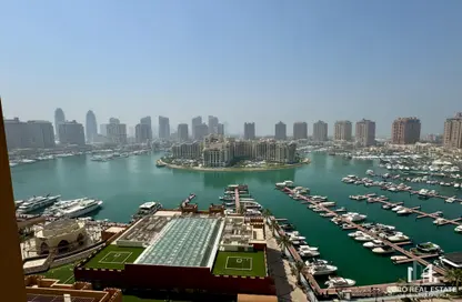 Apartment - 1 Bathroom for sale in East Porto Drive - Porto Arabia - The Pearl Island - Doha