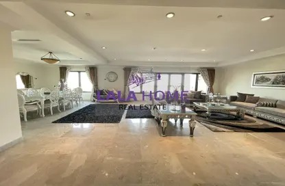 Apartment - 3 Bedrooms - 4 Bathrooms for rent in East Porto Drive - Porto Arabia - The Pearl Island - Doha