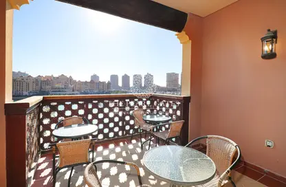 Townhouse - 1 Bedroom - 2 Bathrooms for rent in East Porto Drive - Porto Arabia - The Pearl Island - Doha