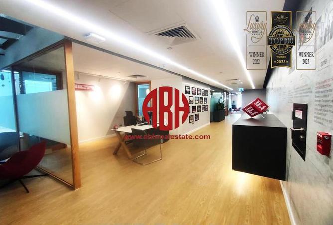 Office Space - Studio - 2 Bathrooms for rent in The E18hteen - Marina District - Lusail