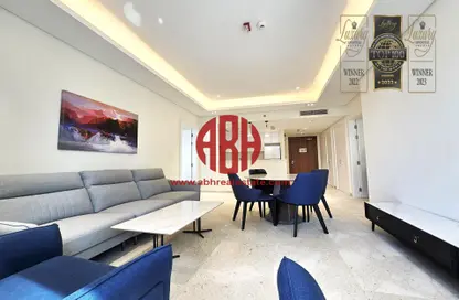 Apartment - 2 Bedrooms - 3 Bathrooms for rent in Burj Al Marina - Marina District - Lusail