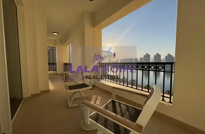 Apartment - 1 Bedroom - 1 Bathroom for rent in Viva Central - Viva Bahriyah - The Pearl Island - Doha