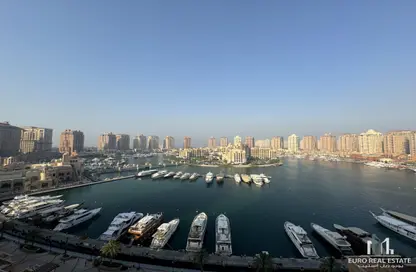 Apartment - 2 Bedrooms - 3 Bathrooms for sale in East Porto Drive - Porto Arabia - The Pearl Island - Doha