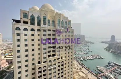 Apartment - 2 Bedrooms - 2 Bathrooms for rent in East Porto Drive - Porto Arabia - The Pearl Island - Doha