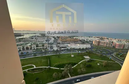 Apartment - 2 Bedrooms - 3 Bathrooms for rent in Viva West - Viva Bahriyah - The Pearl Island - Doha