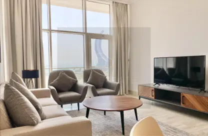 Apartment - 1 Bedroom - 2 Bathrooms for rent in Lusail City - Lusail