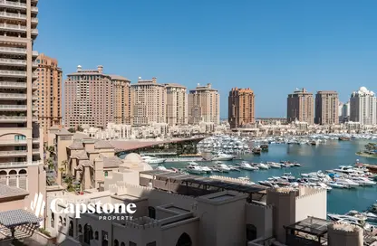 Apartment - 2 Bedrooms - 3 Bathrooms for rent in Tower 7 (Ferrari Tower) - Porto Arabia - The Pearl Island - Doha