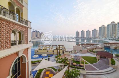 Apartment - 3 Bedrooms - 4 Bathrooms for rent in Viva East - Viva Bahriyah - The Pearl Island - Doha