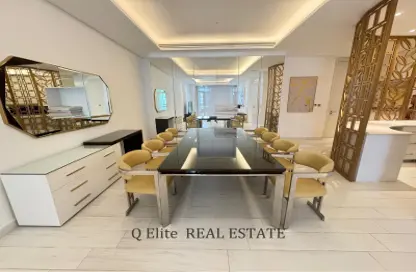 Apartment - 2 Bedrooms - 4 Bathrooms for rent in Viva West - Viva Bahriyah - The Pearl Island - Doha