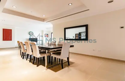 Apartment - 2 Bedrooms - 3 Bathrooms for rent in East Porto Drive - Porto Arabia - The Pearl Island - Doha