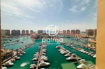 Apartment - 1 Bathroom for rent in East Porto Drive - Porto Arabia - The Pearl Island - Doha