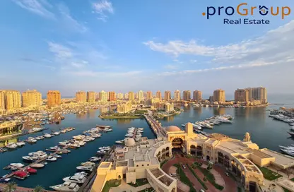 Apartment - 3 Bedrooms - 4 Bathrooms for rent in East Porto Drive - Porto Arabia - The Pearl Island - Doha